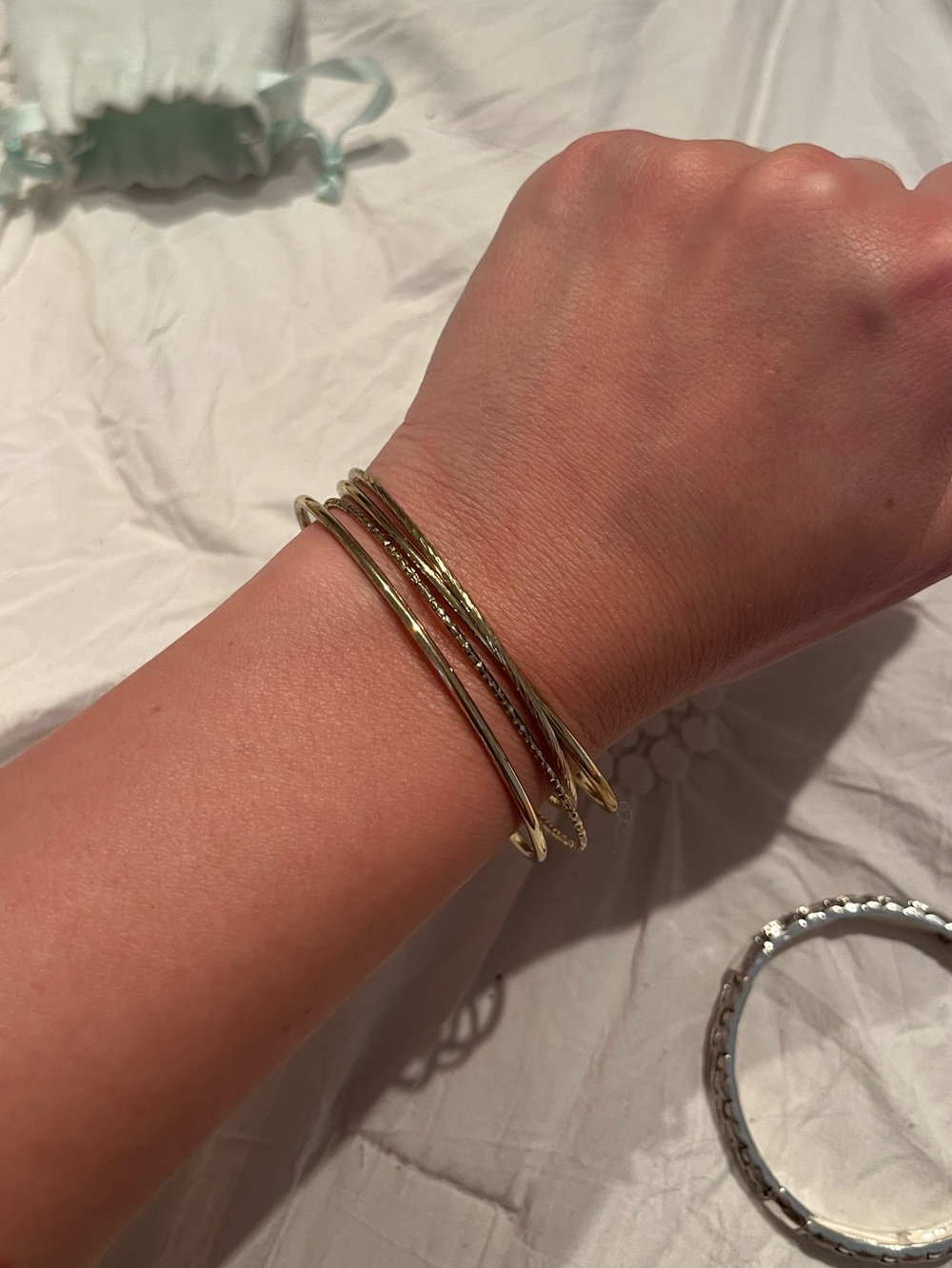 bracelet bundle - bangles and statement bracelet